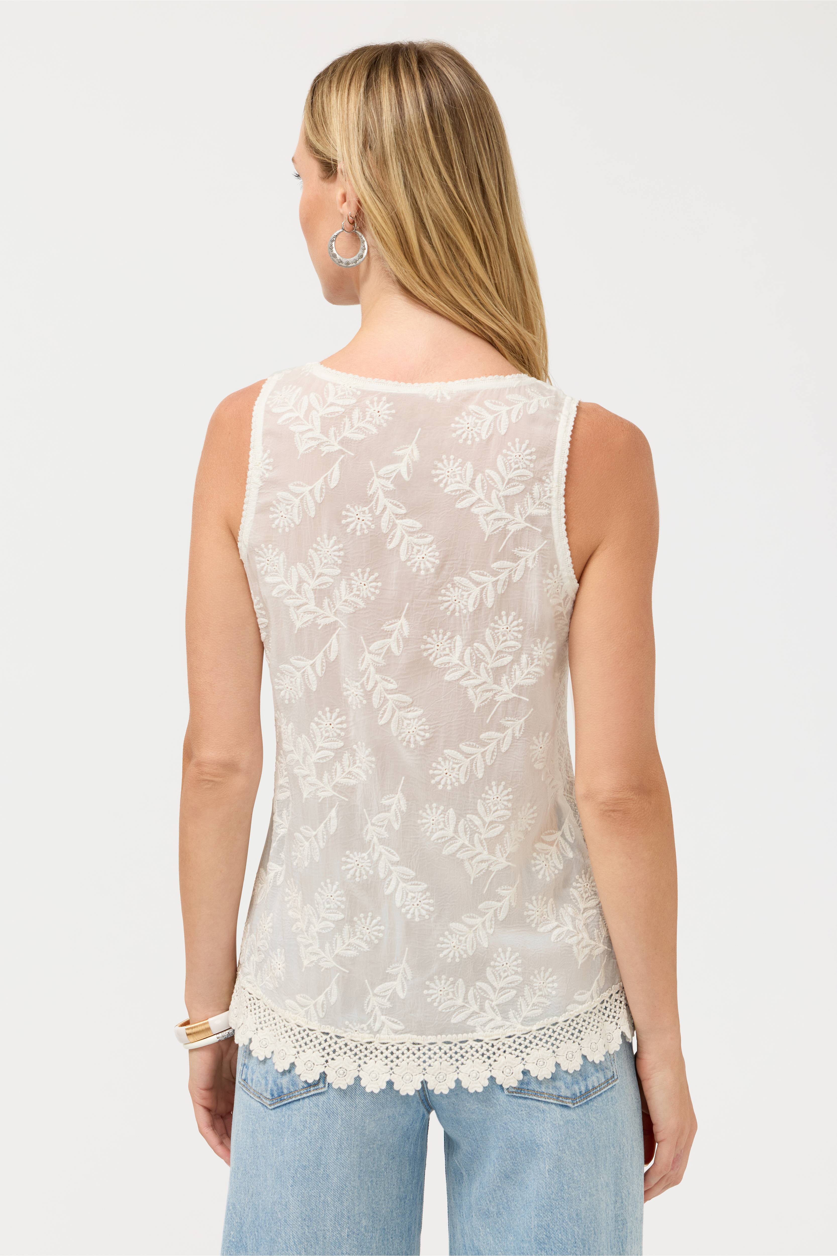 Wayne Tank Tossed Floral