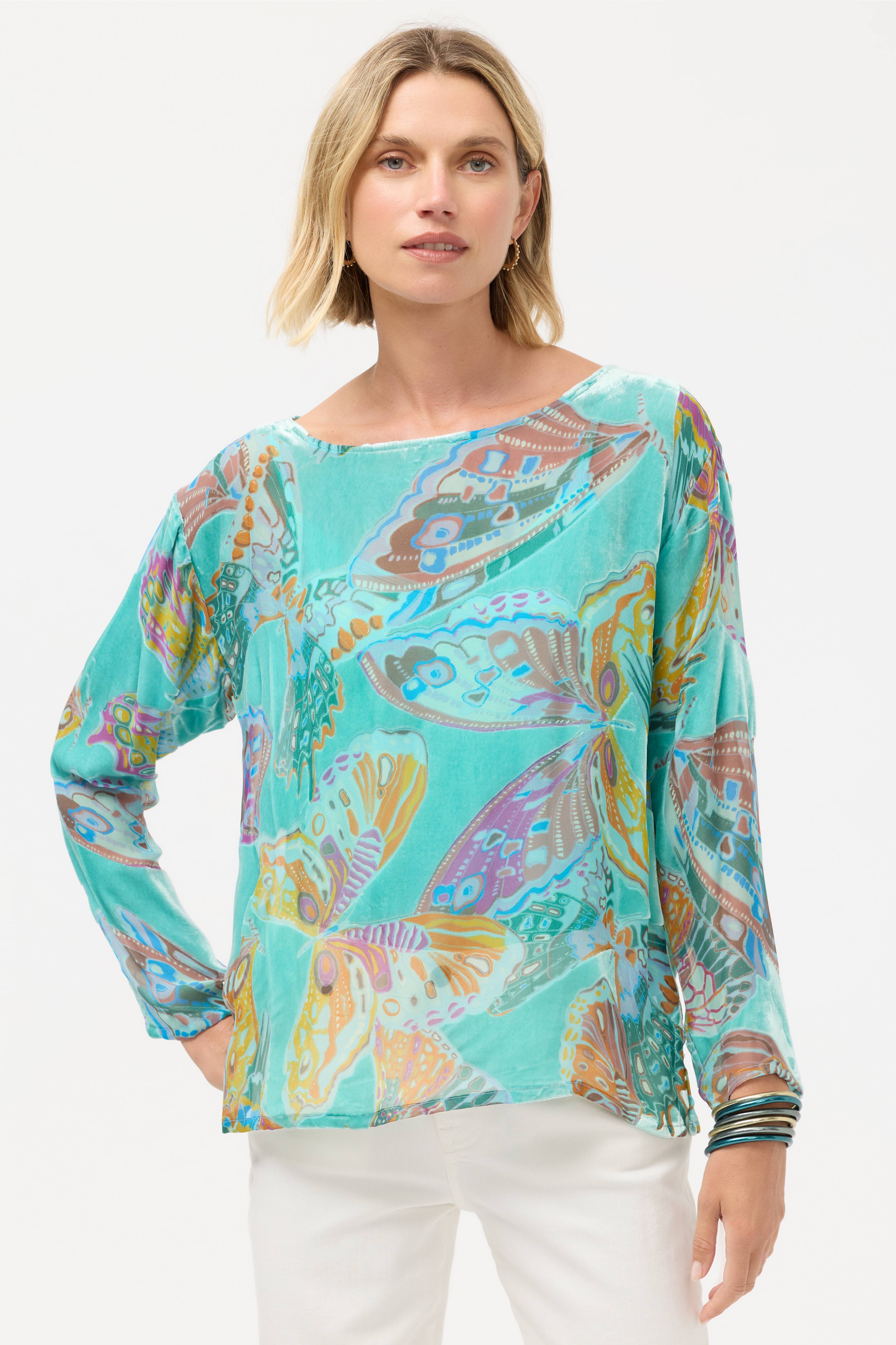 Leo Blouse - Ofelia Burnout (Slip)