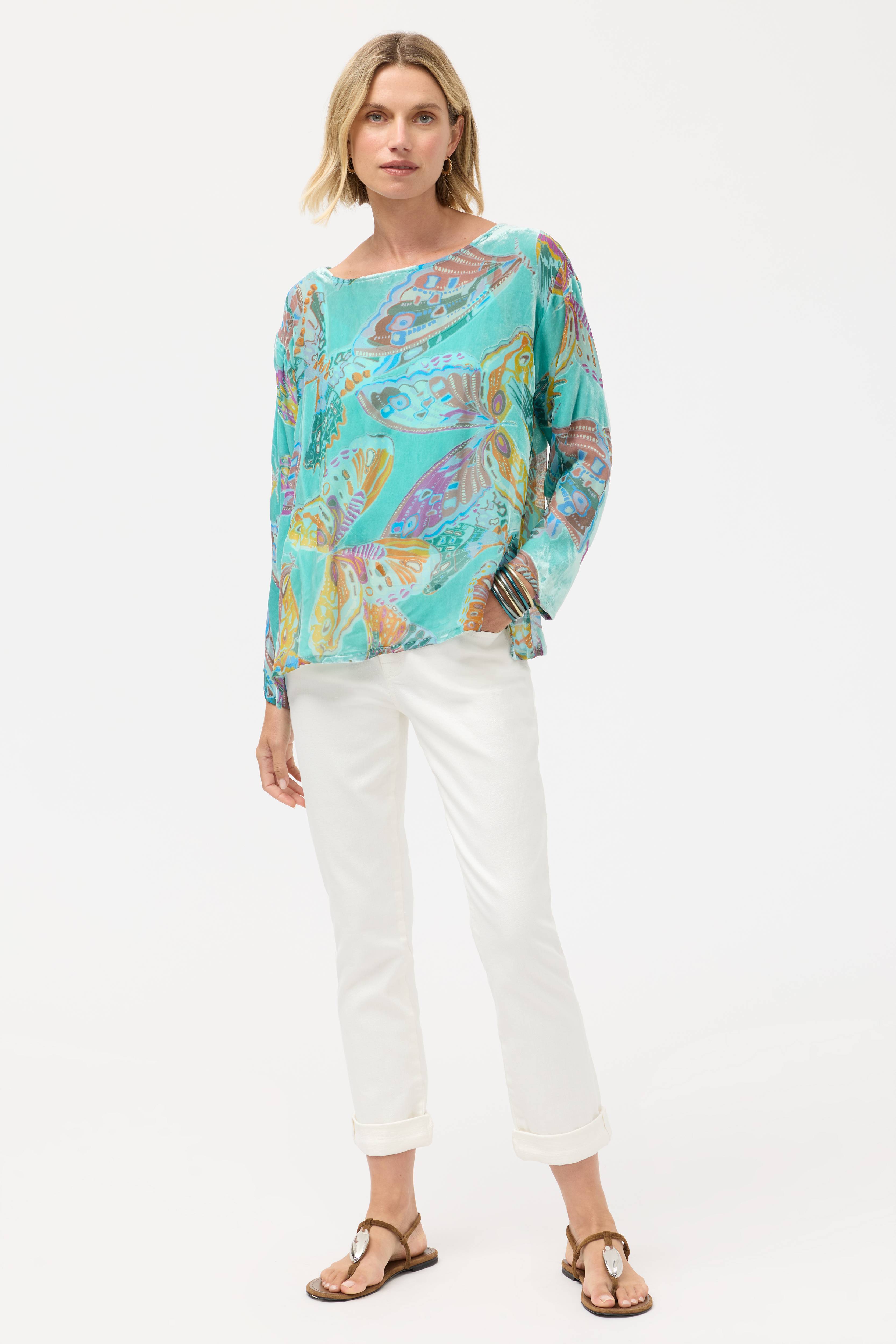 Leo Blouse - Ofelia Burnout (Slip)