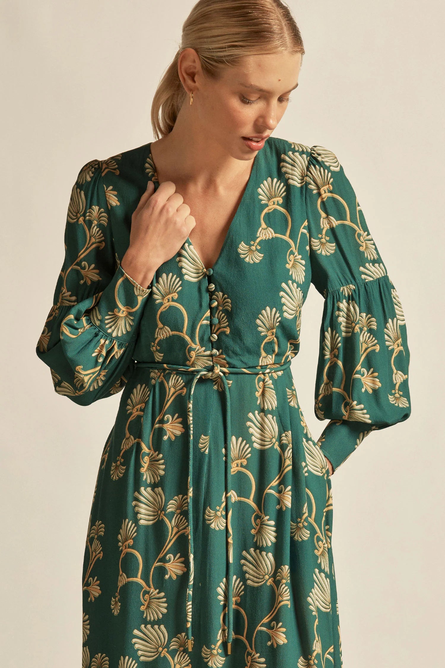 Drift Dress Green