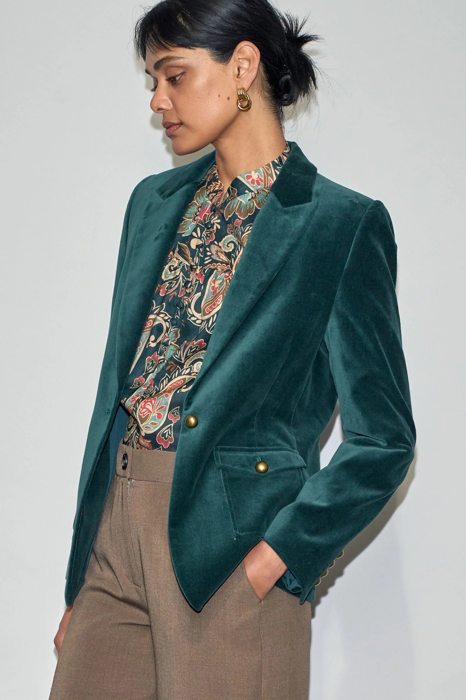 Glace Jacket Green