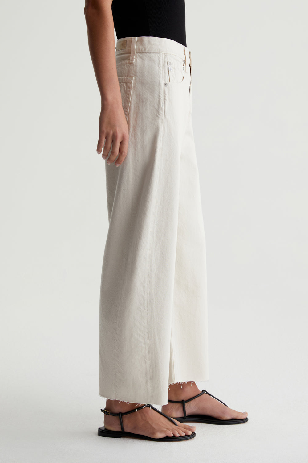 Hattie Crop Jean Opal Stone