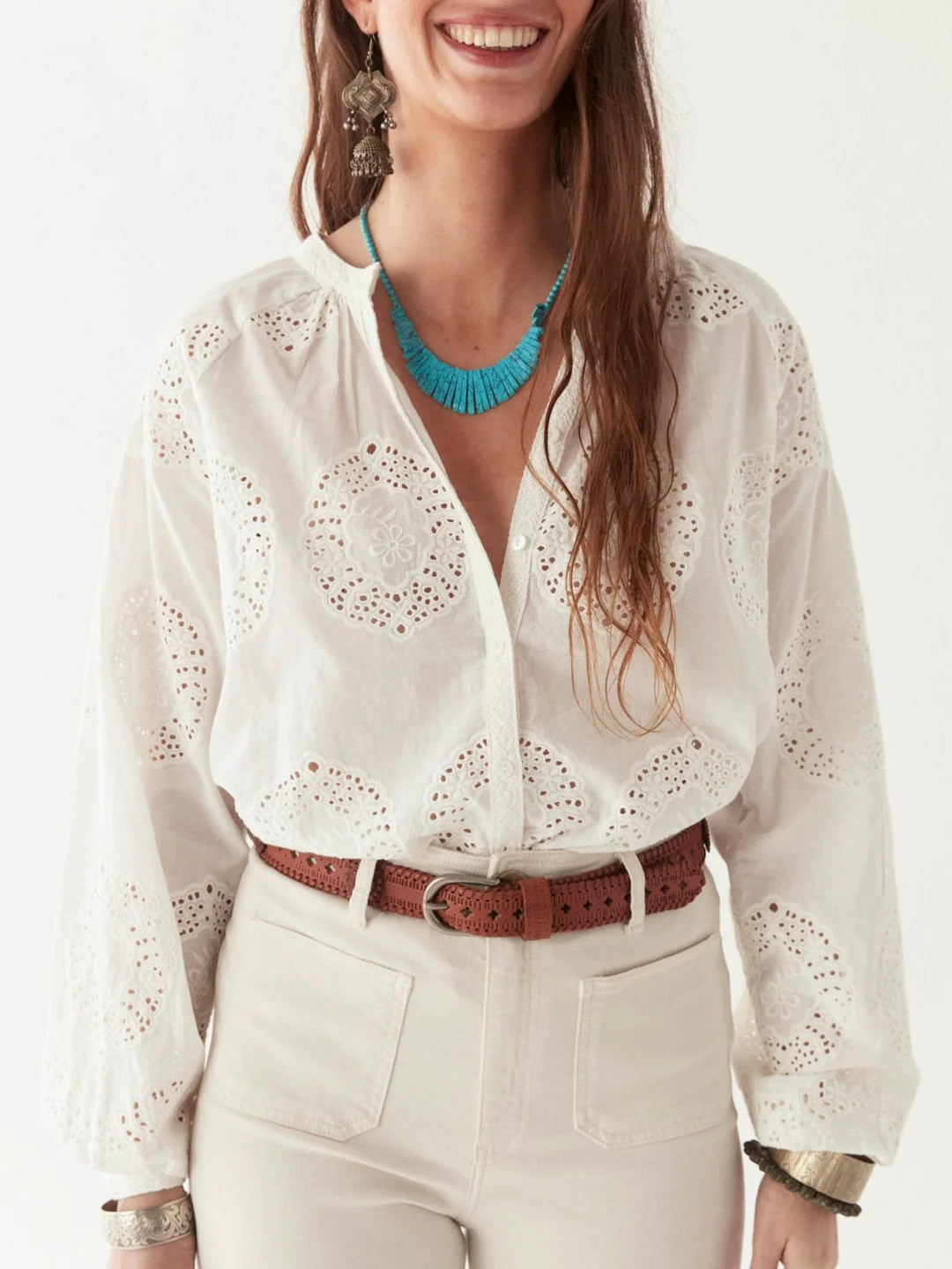 Margaret Bath Rose Blouse