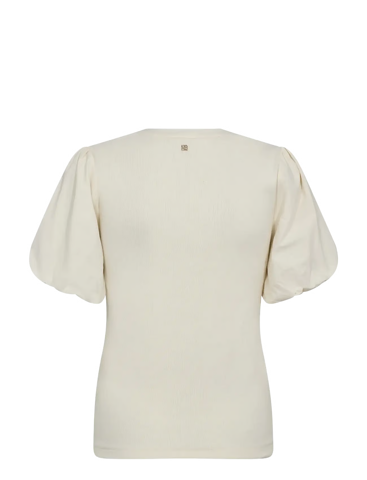 Jada V-SS Puff Tee Ecru