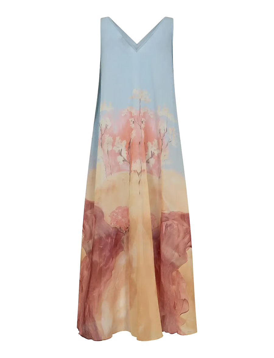 Nylo Landscape Dress Skyway