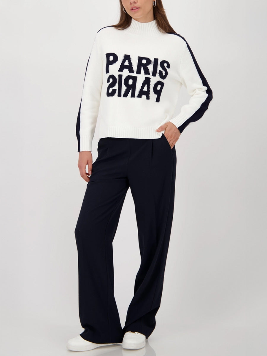 Long Sleeve Paris Sweater
