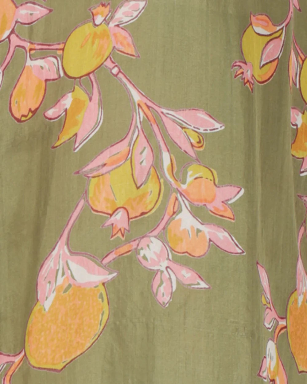Stevie Shirt Pomegranate Khaki