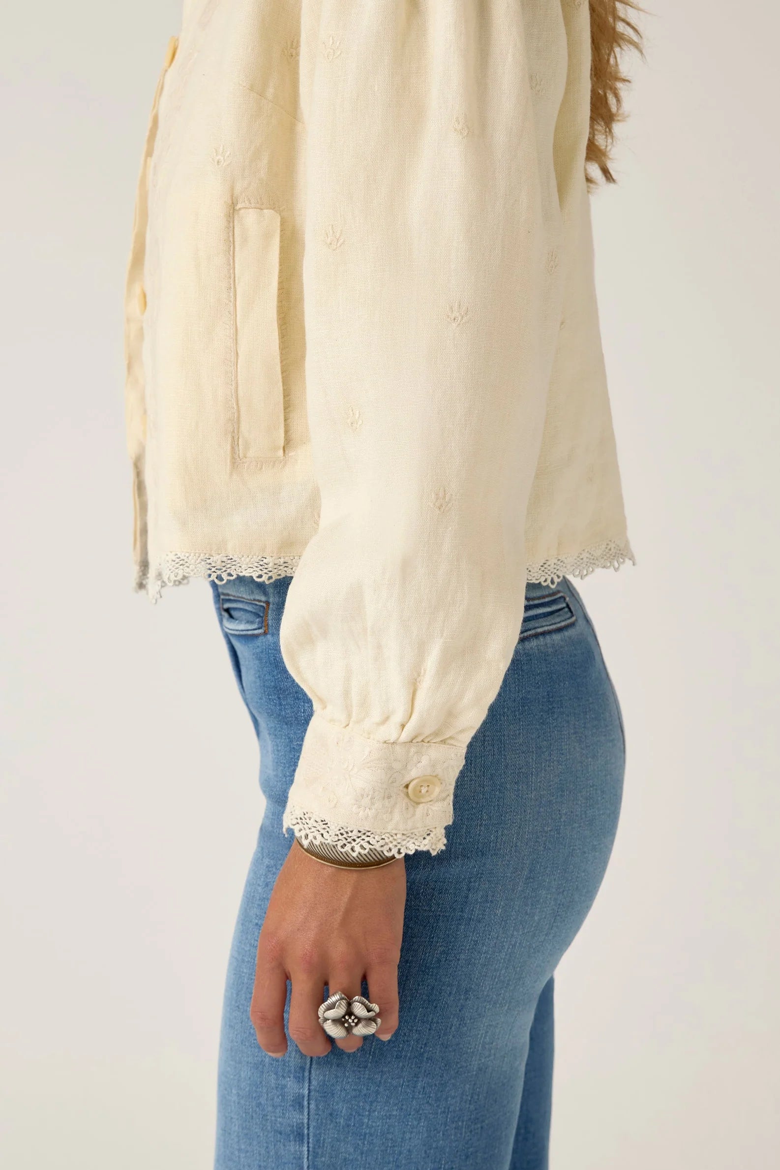 Otelo Jacket Linen Solstice