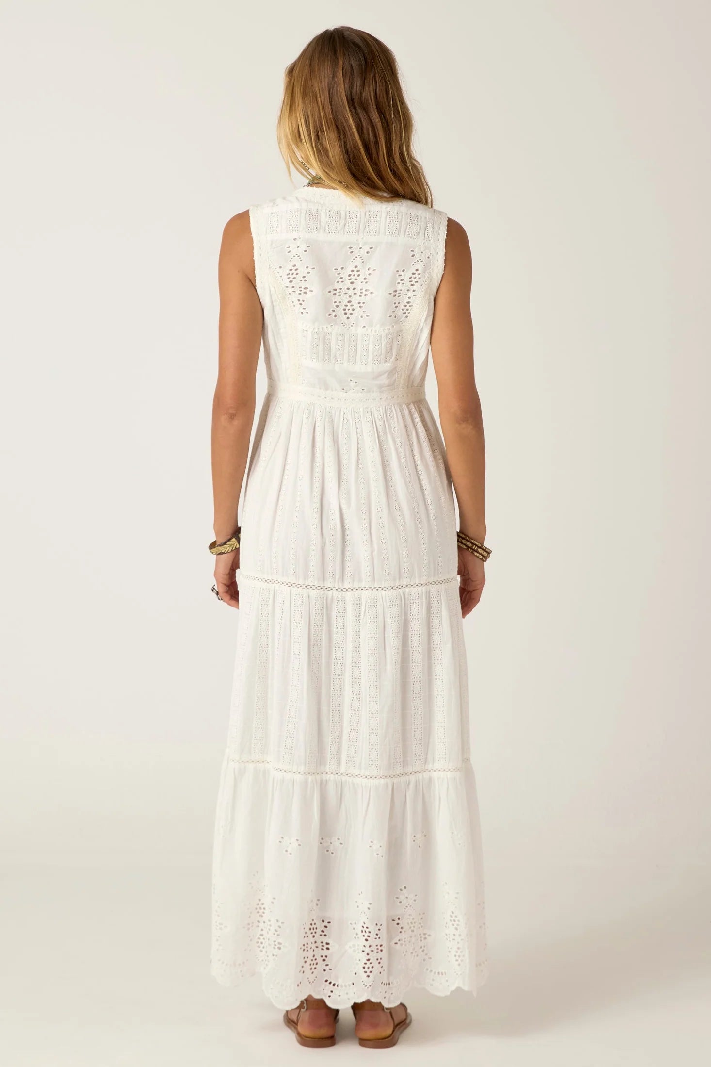 Gino Dress Sapore Di Sale Bianco