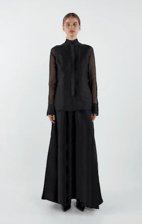 MELINDA MAXI SKIRT BLACK