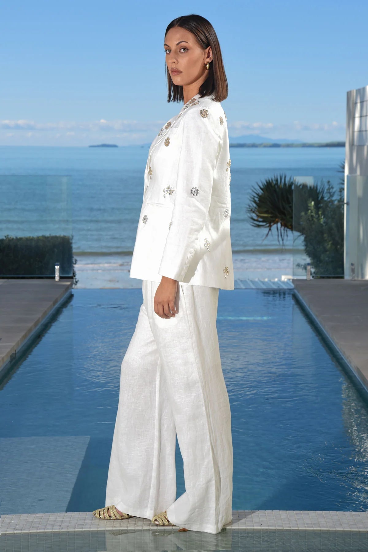 Sweet Walker Trouser White