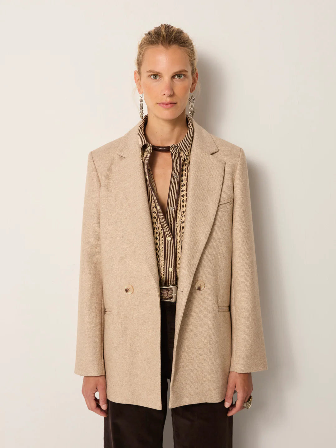 Anne Blazer Beige