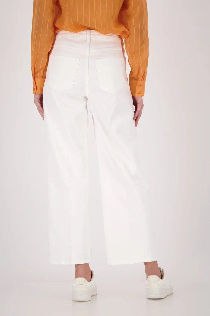 Palazzo Jeans White