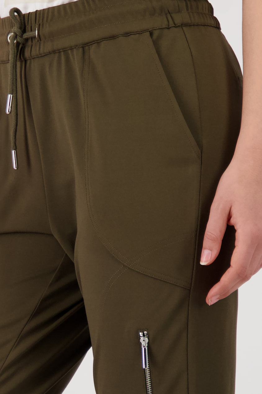 Jill Basic Pants Olive