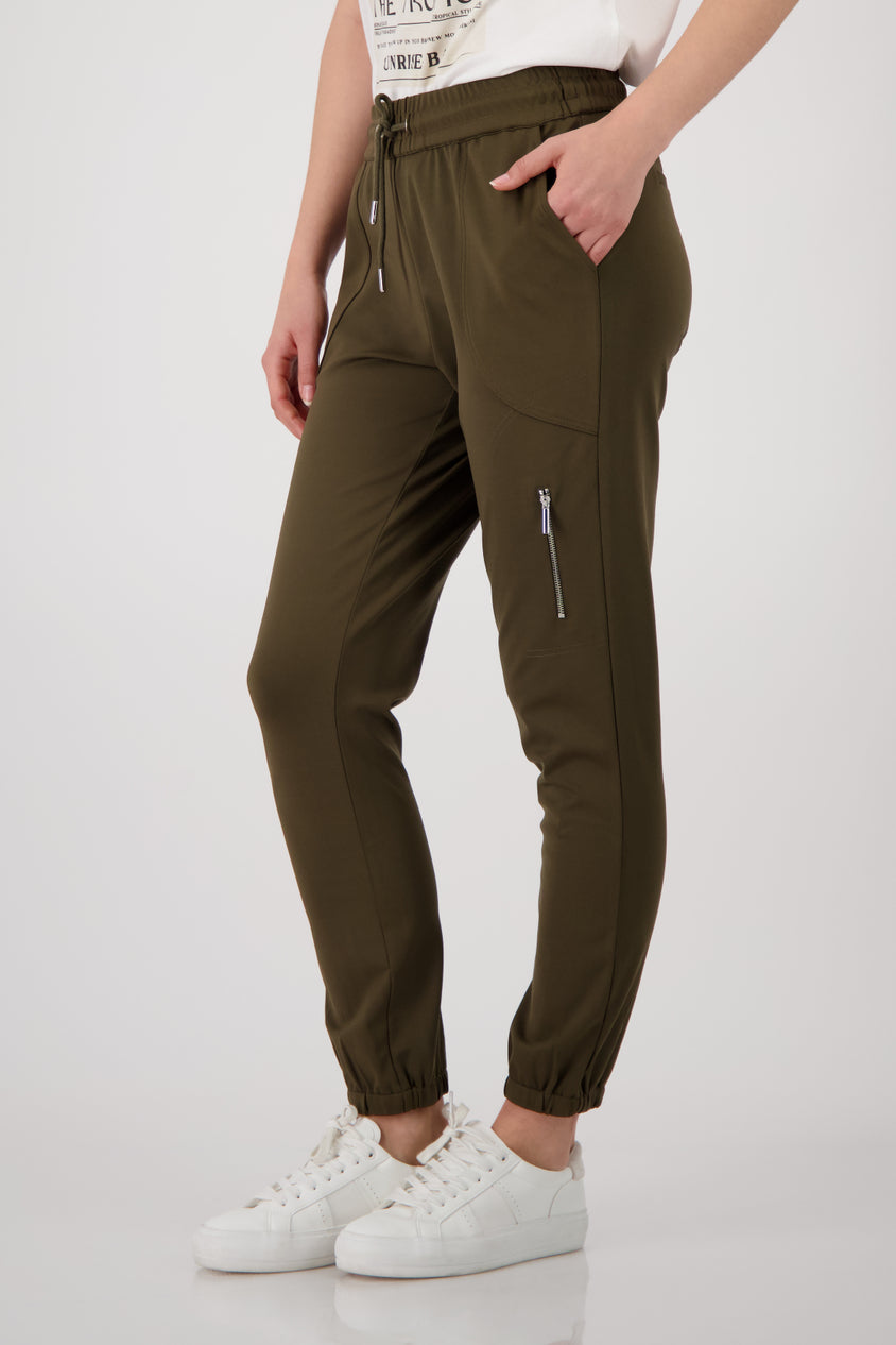 Jill Basic Pants Olive