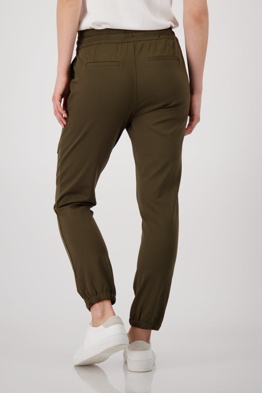 Jill Basic Pants Olive