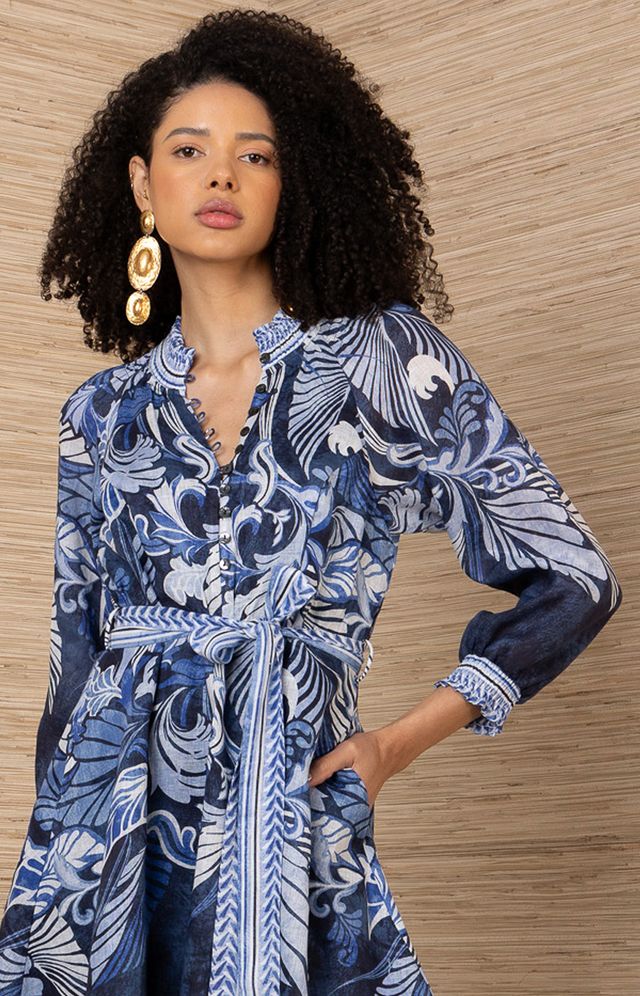 Belize Dress W/Belt Short