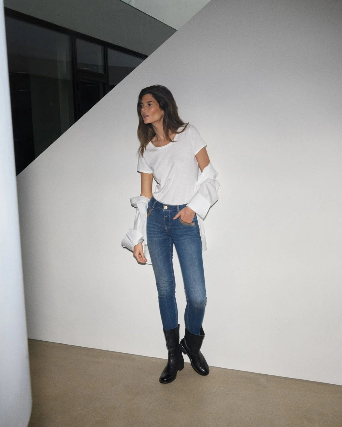 Arden Organic O-SS Tee White