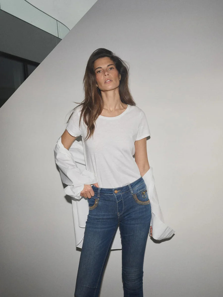 Arden Organic O-SS Tee White