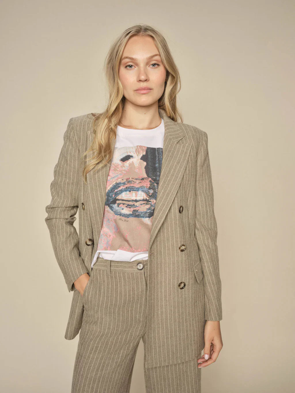 Malie Enya Blazer Rain Drum