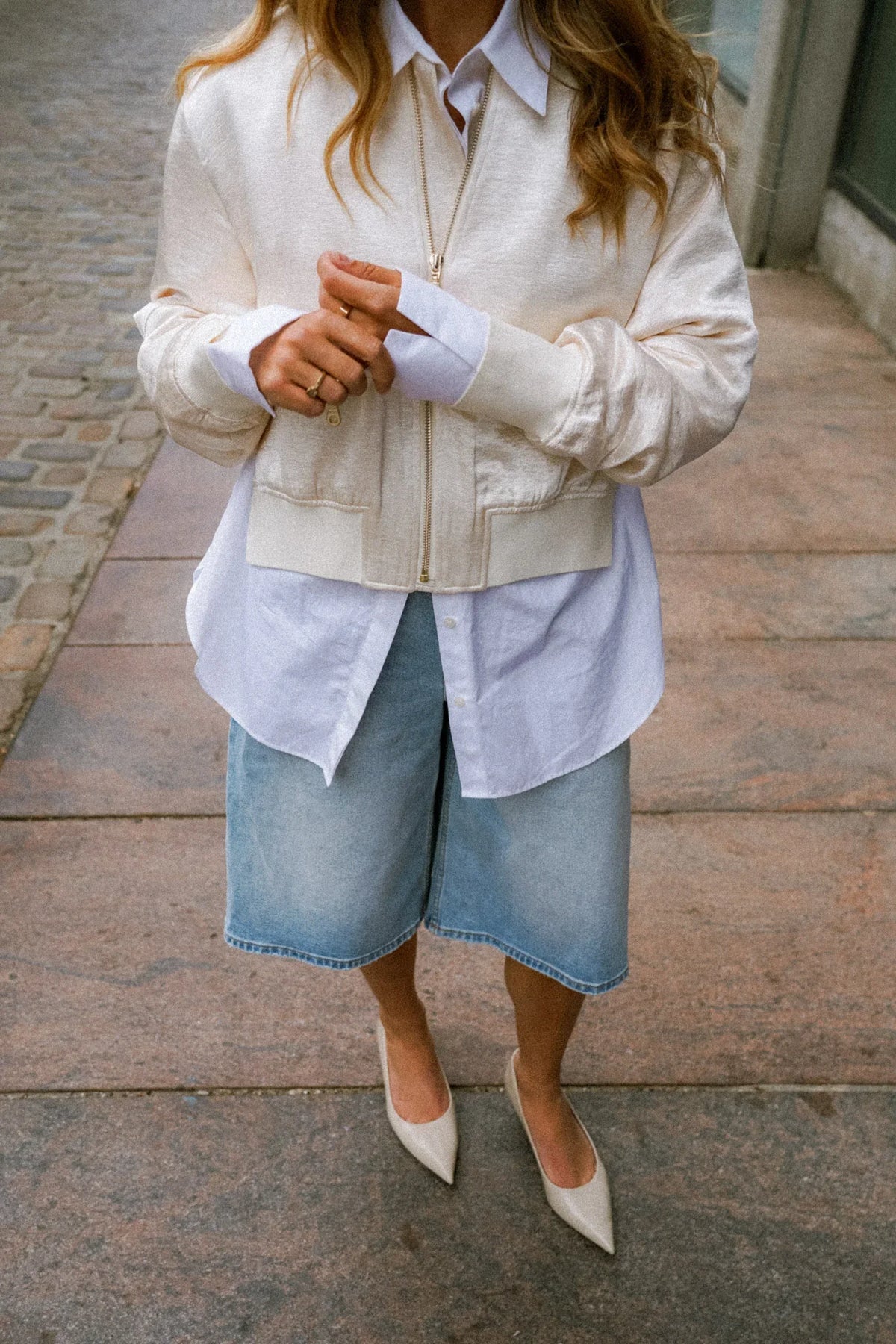 Mathilde Urban Shorts Light Blue