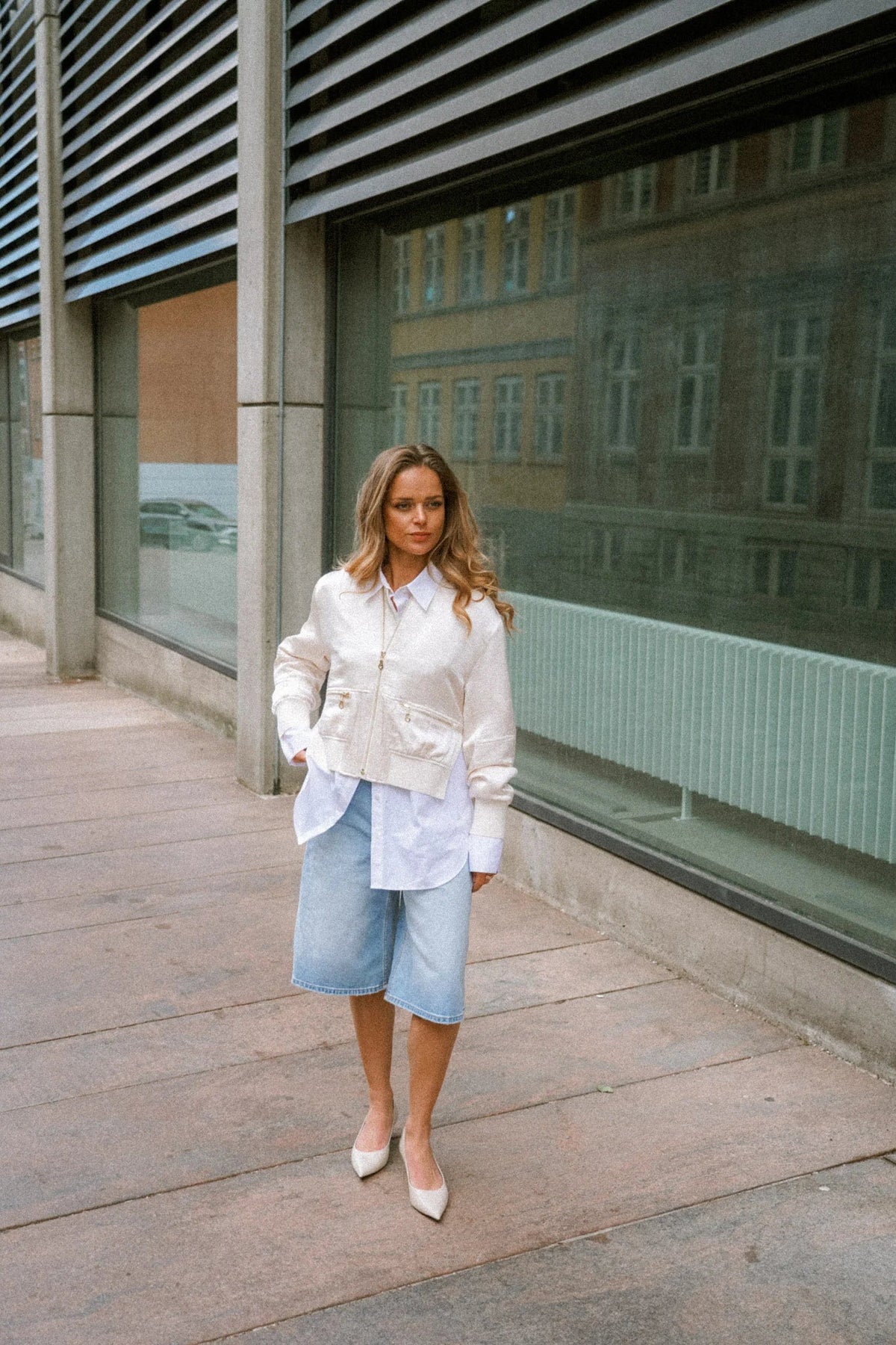 Mathilde Urban Shorts Light Blue