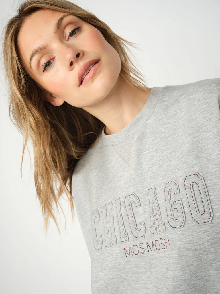 RENZI O-LS SWEATSHIRT GREY MLTI