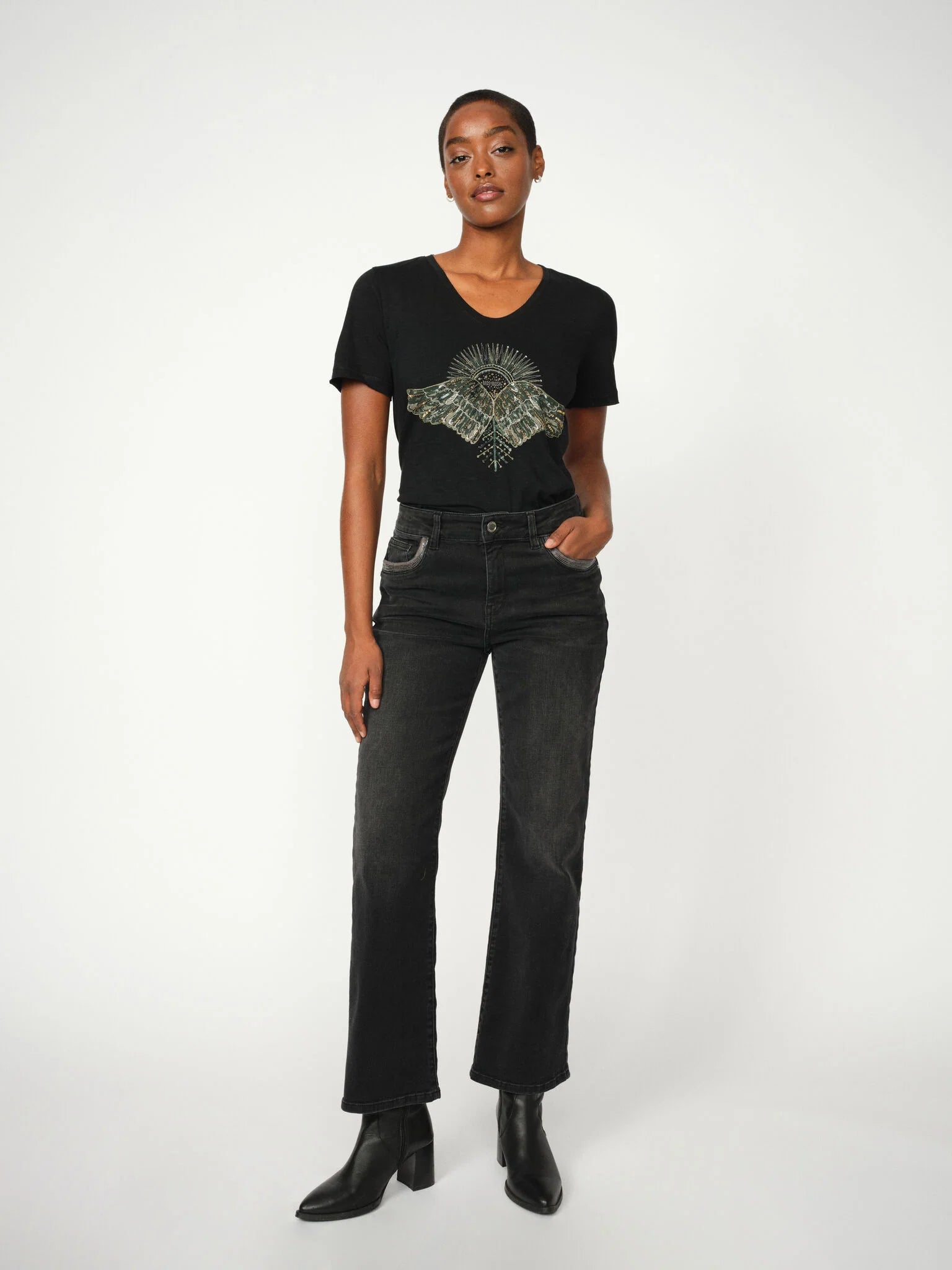 CECILIA PERLA JEANS GREY