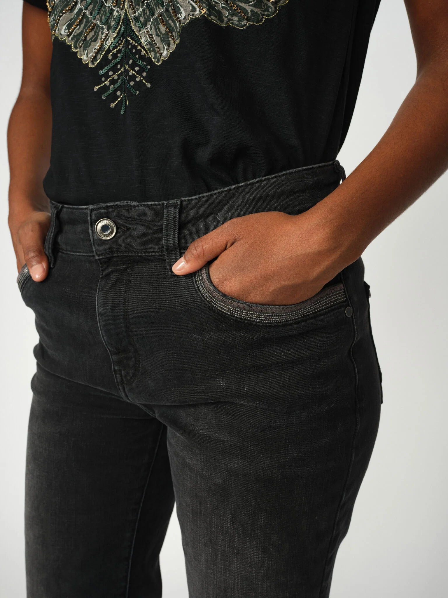 CECILIA PERLA JEANS GREY