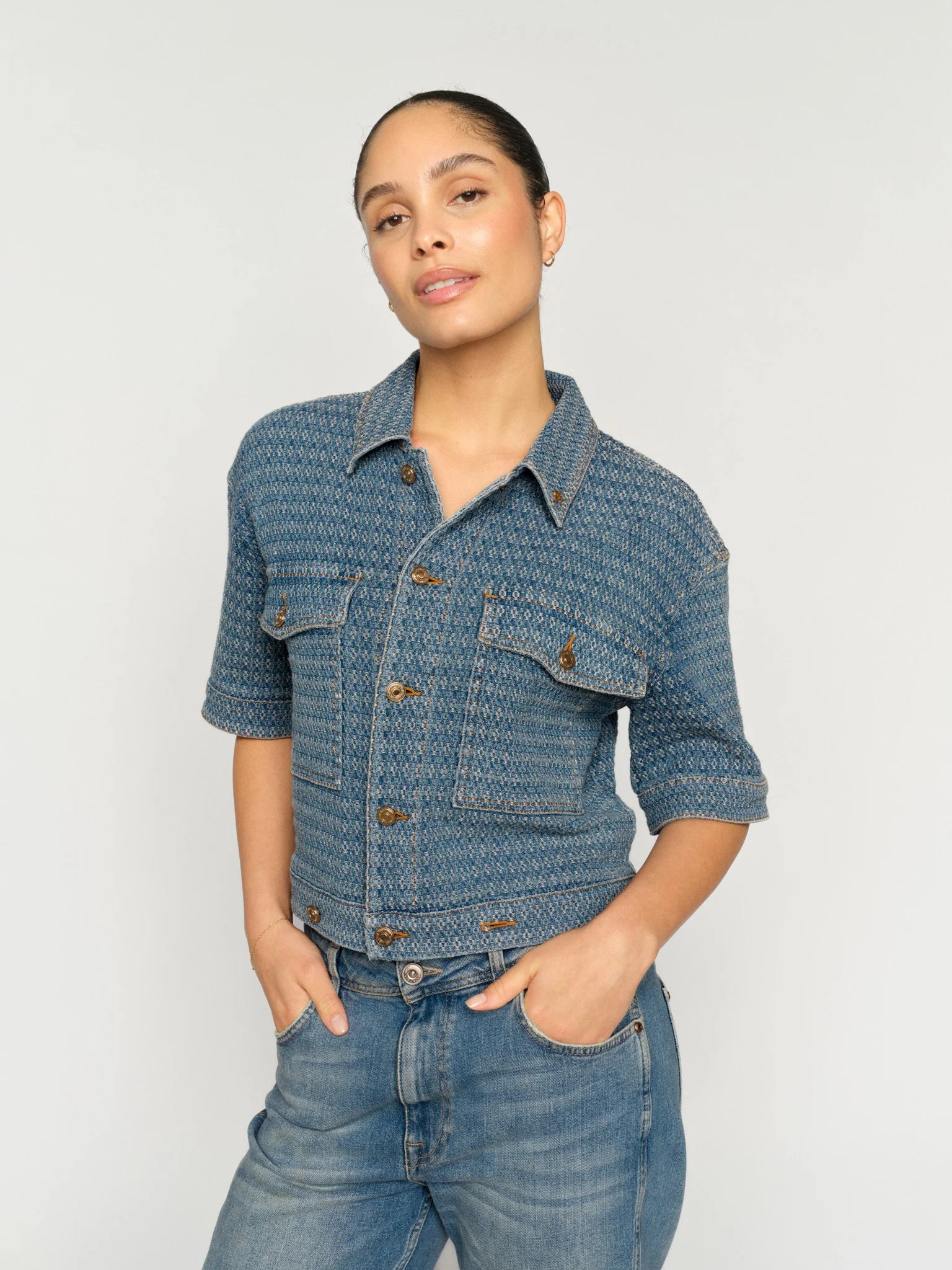 Ebba Bobble Jacket Blue