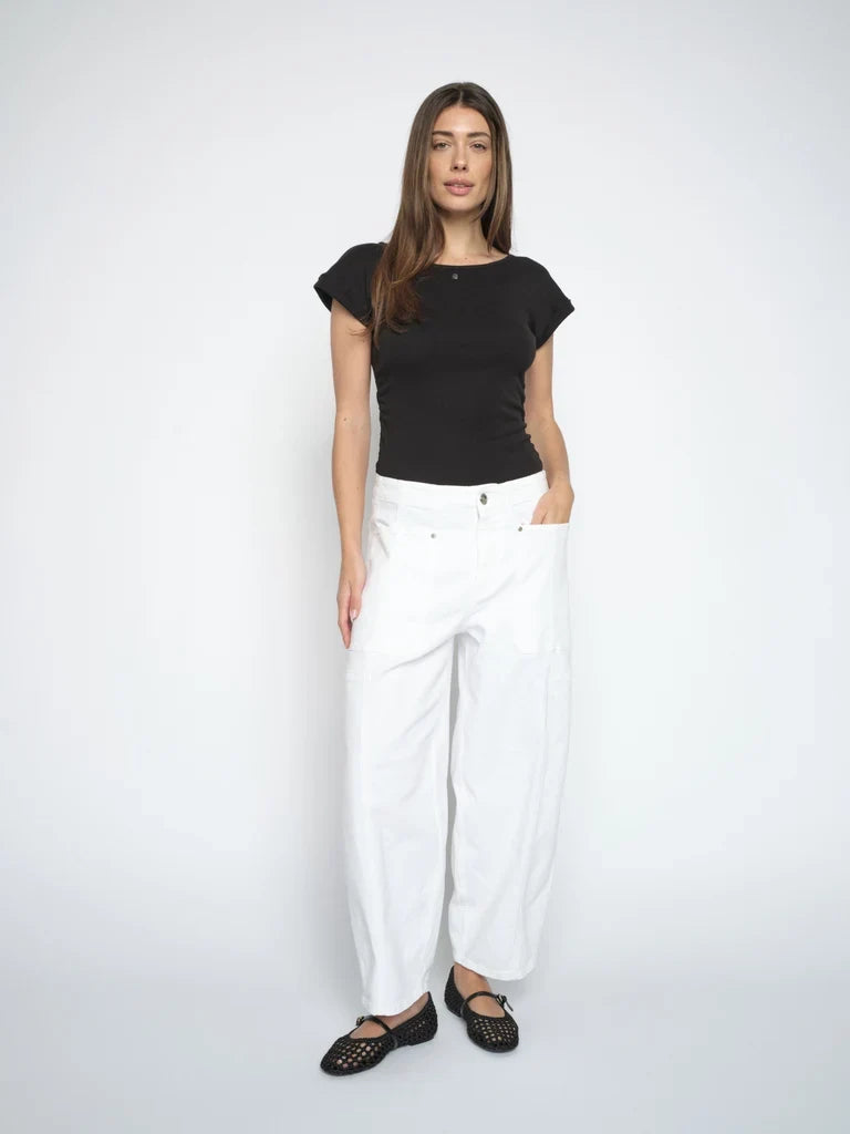 Rosy Bianco Pant White