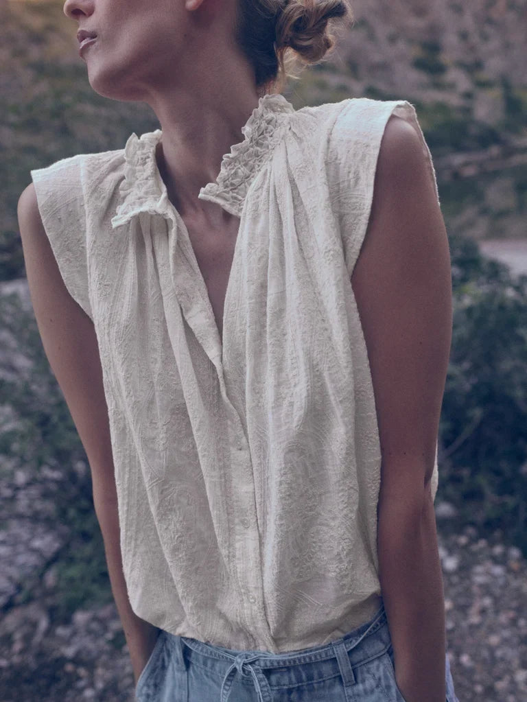 Jia Allo Shirt Ecru
