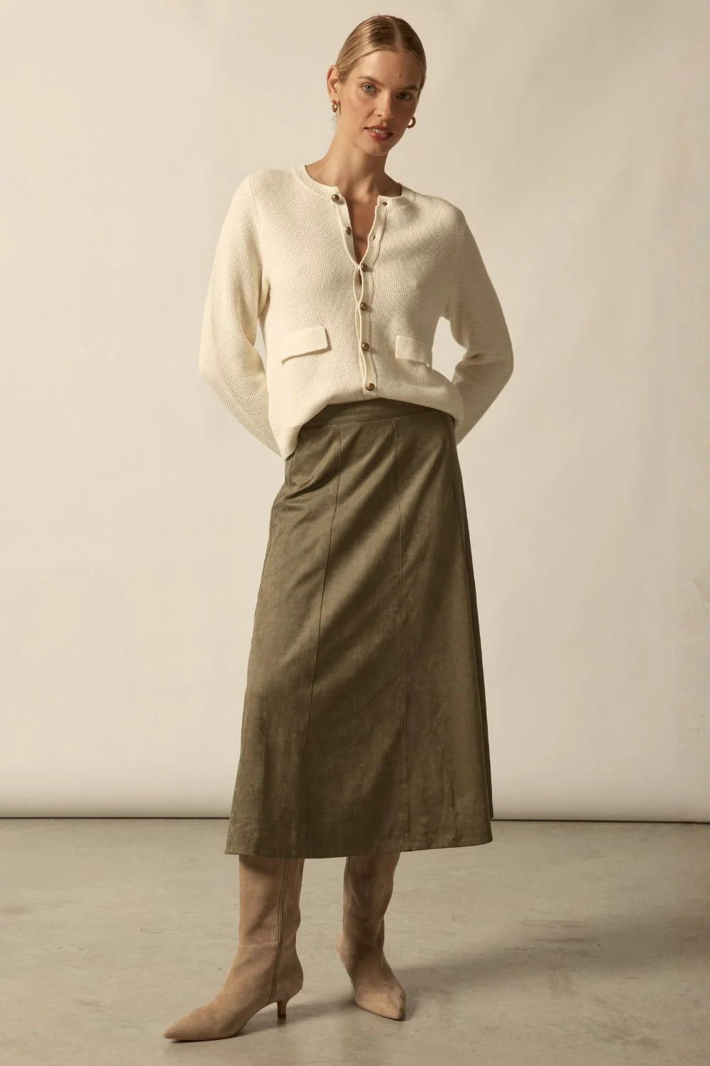Camber Knit White