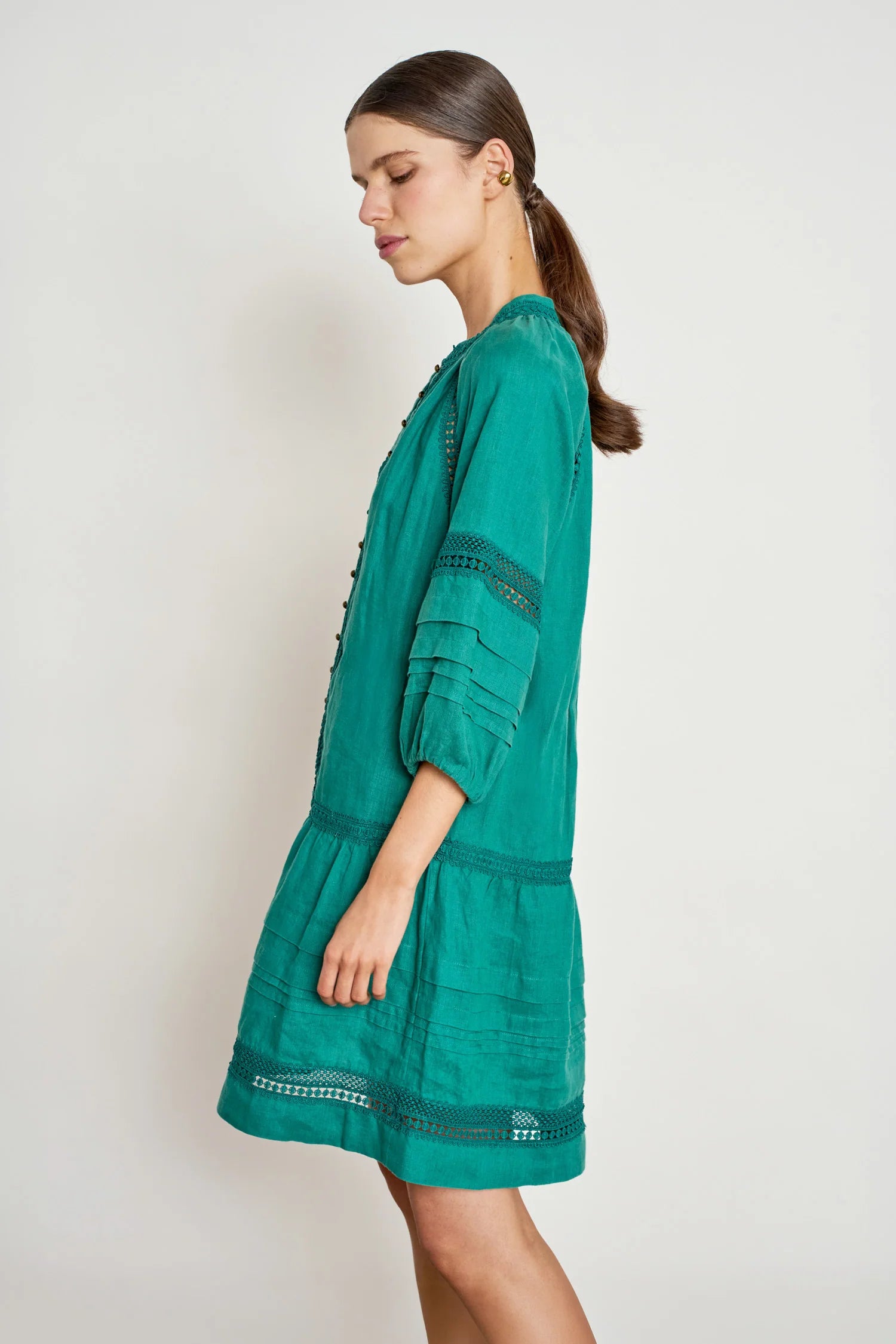 Jostle Dress Cedar