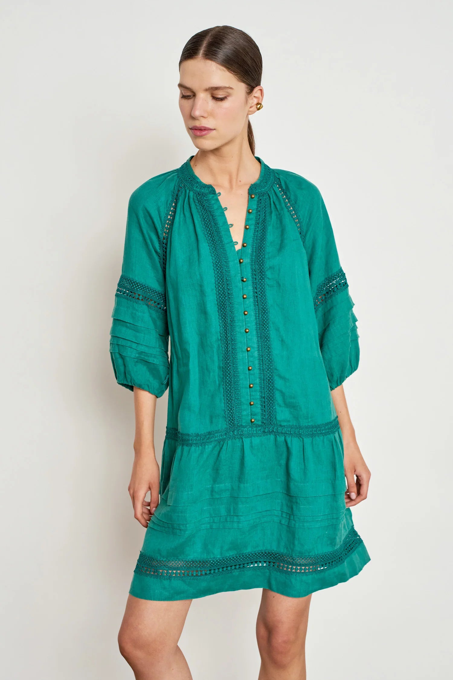 Jostle Dress Cedar
