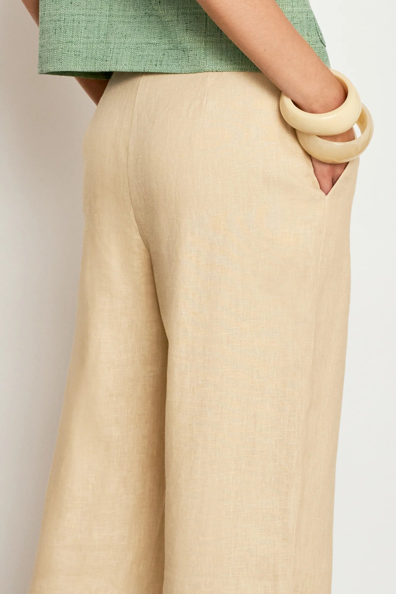 Offset Pant Eggshell