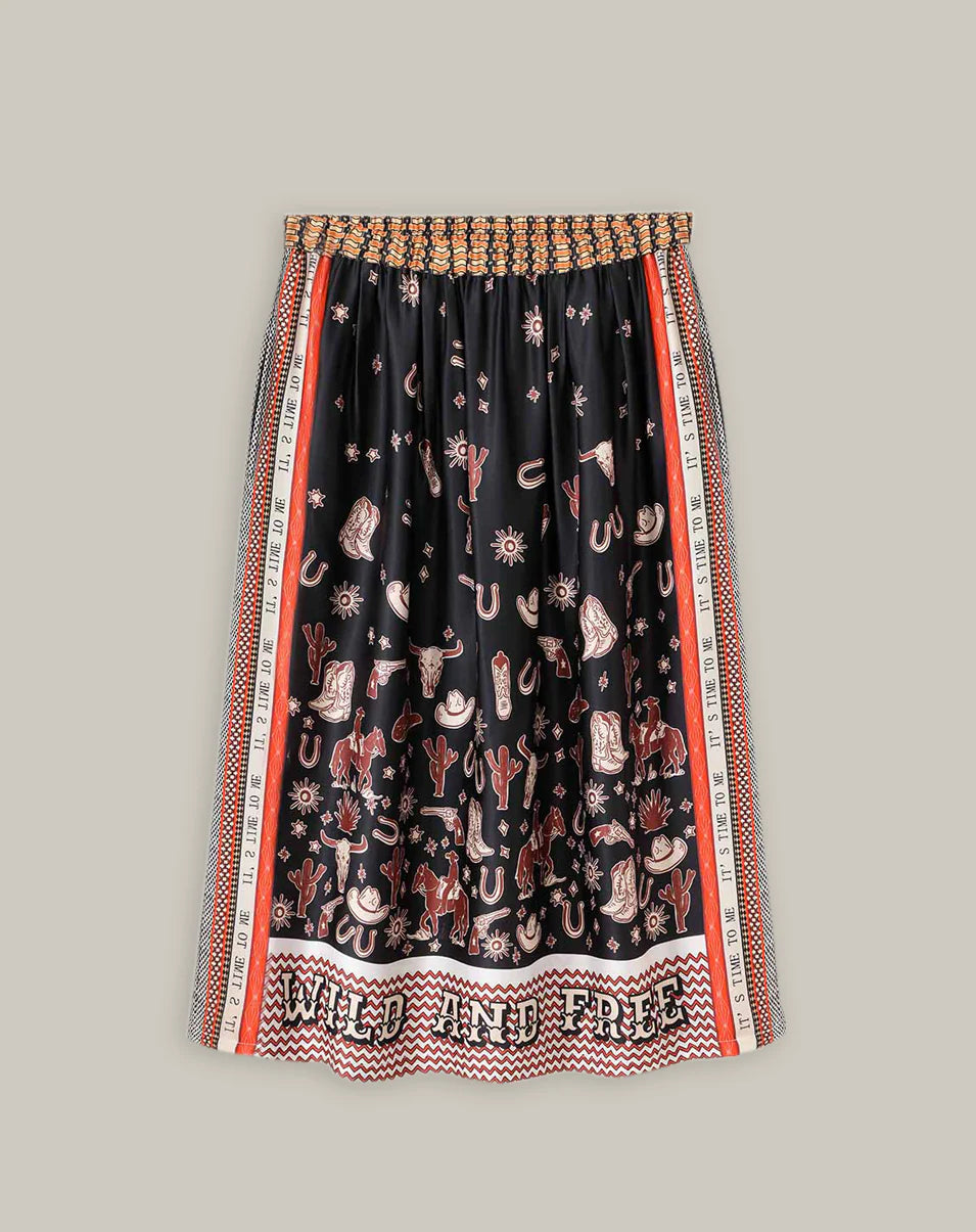 Vanessa Midi Skirt Rodeo