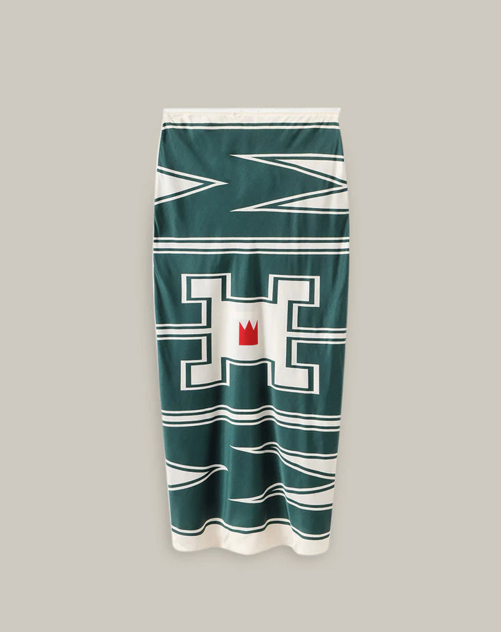 BLAKELY SLIP SKIRT JADE