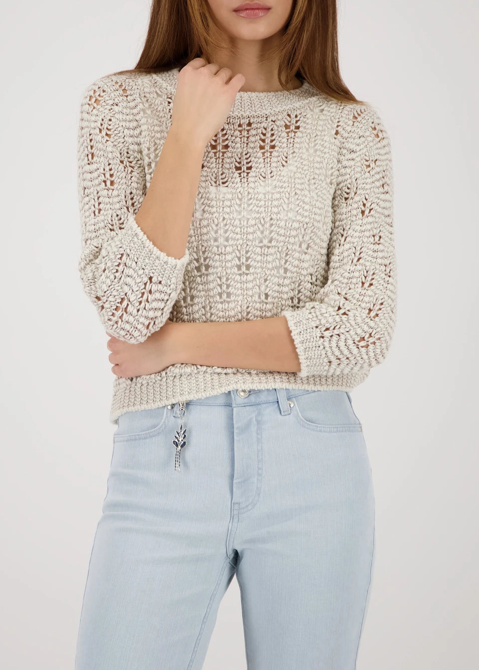 Openwork Cardigan
