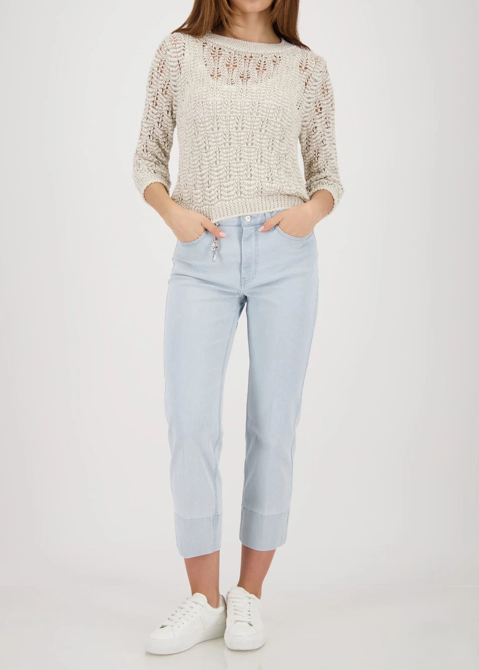Openwork Cardigan