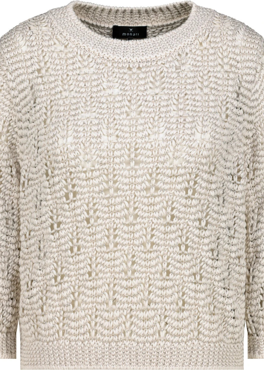 Openwork Cardigan