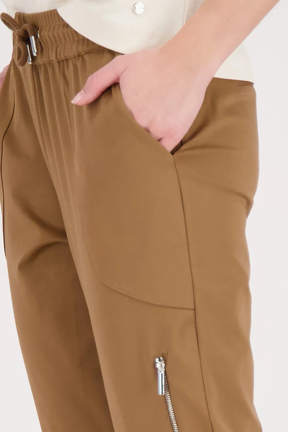 Jill Basic Pants Mocca