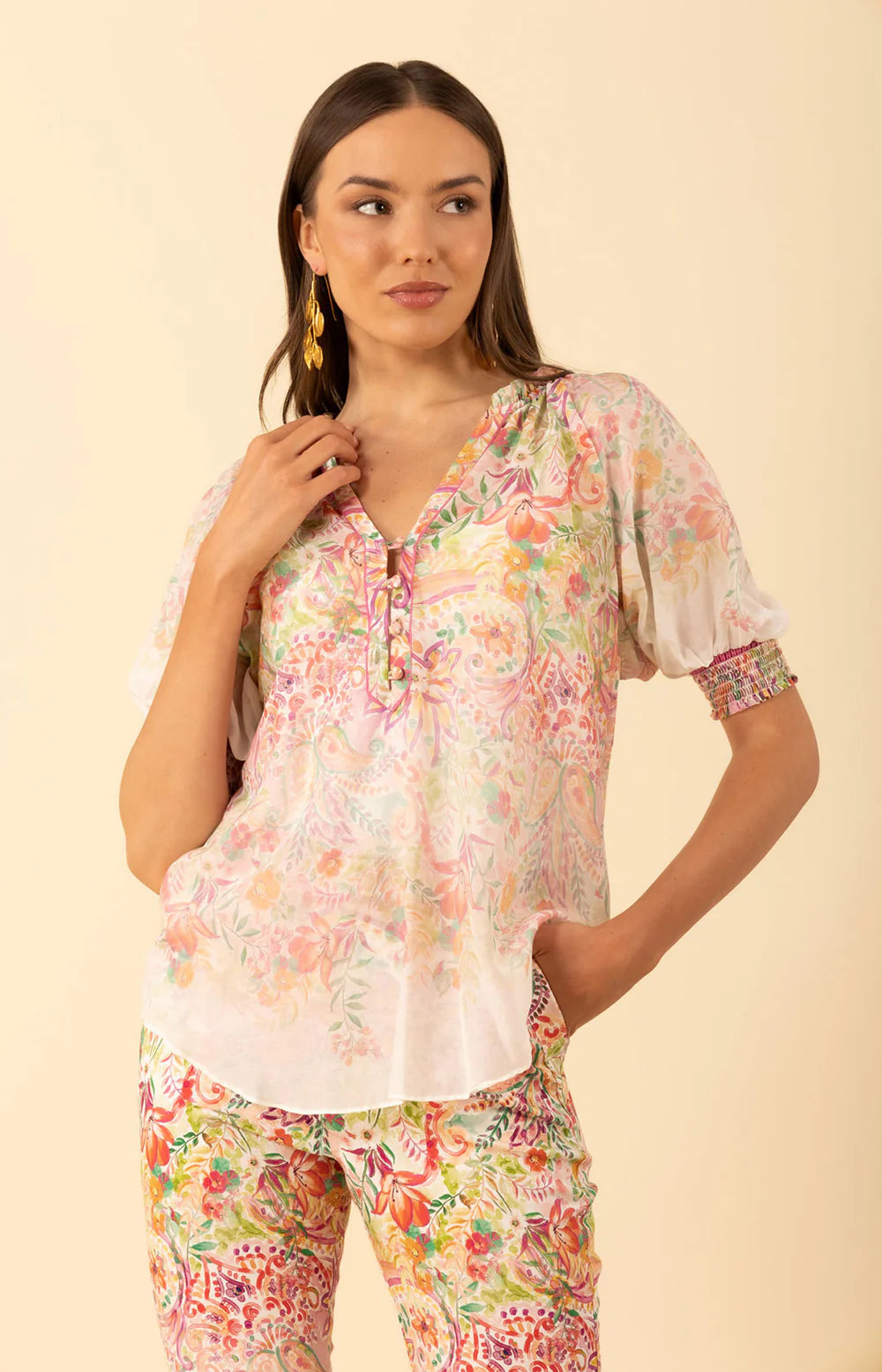 Yareli Puff Sleeve Top