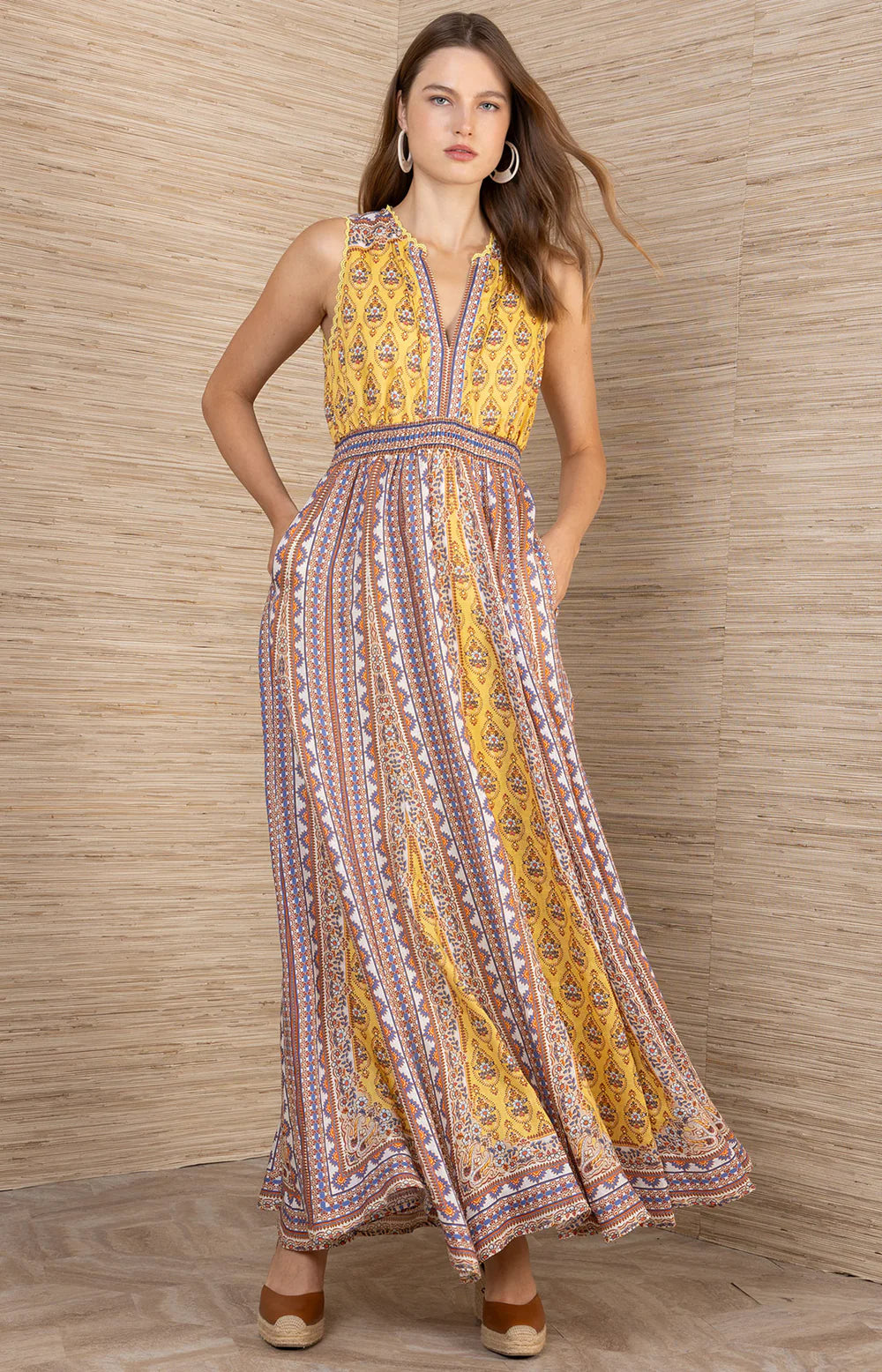 Solana Halter Maxi Dress