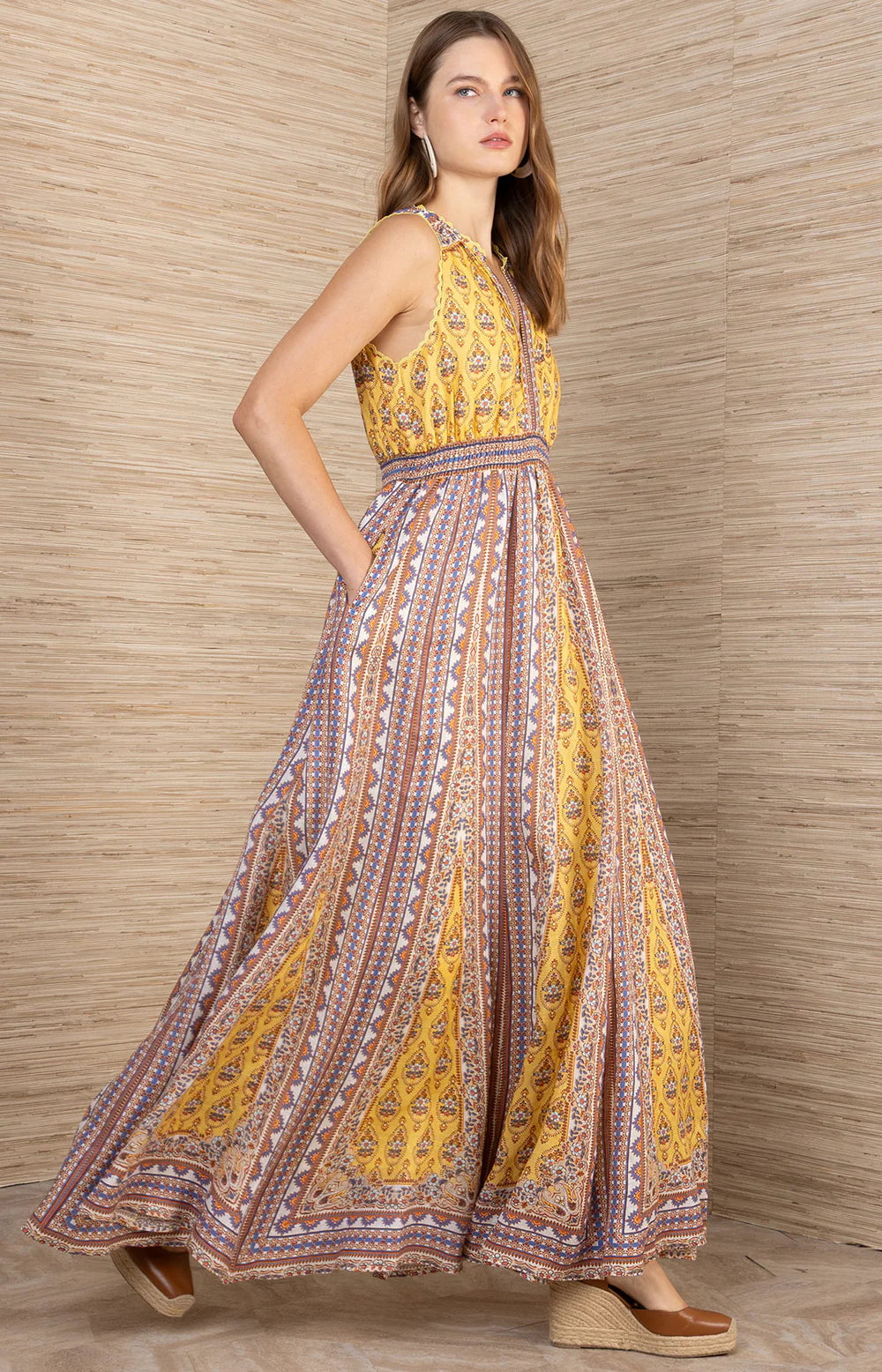 Solana Halter Maxi Dress