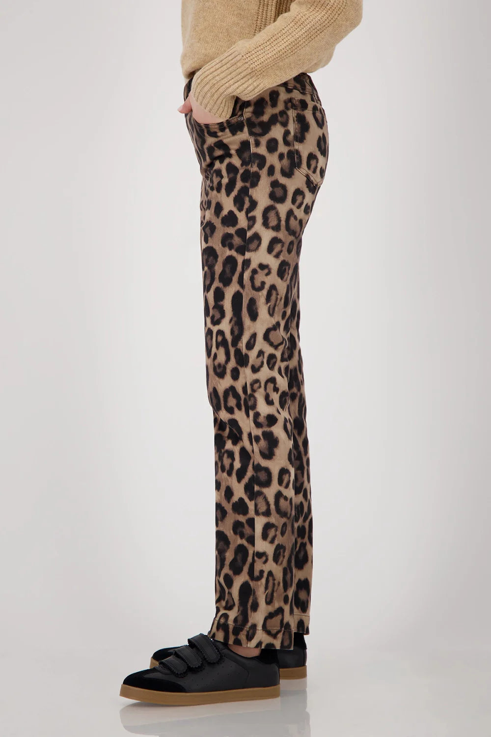 Pants Leopard Slip-On