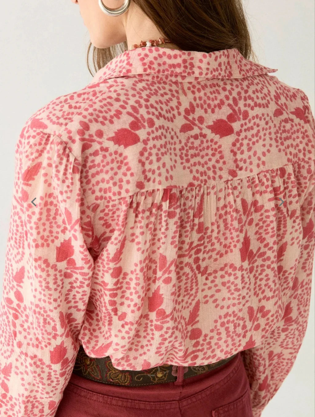 Dylan Blouse Pink Martini