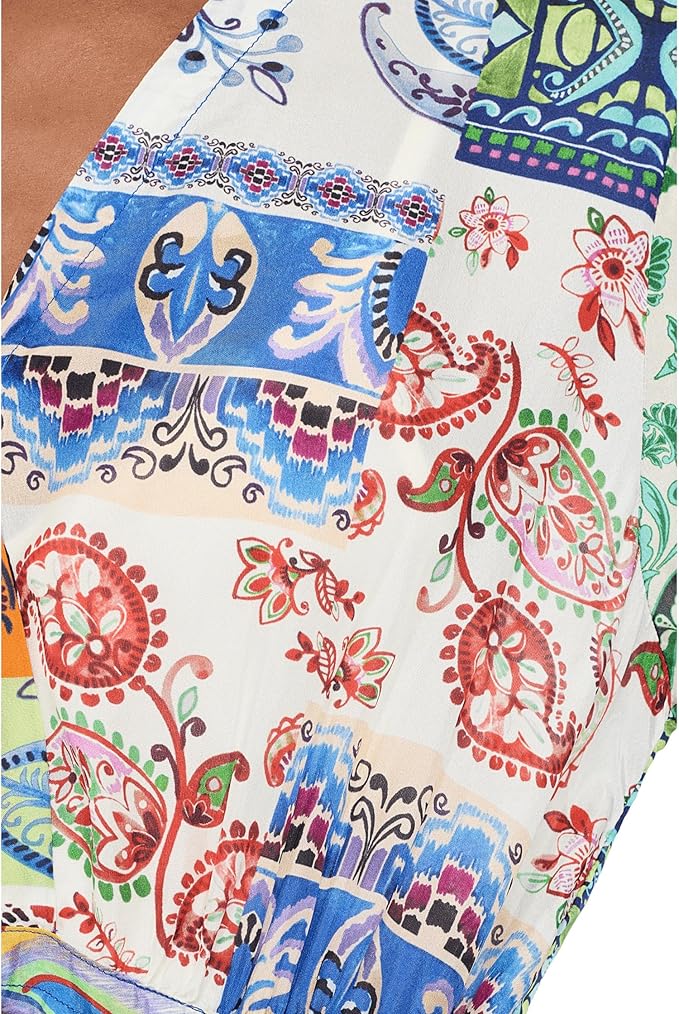 Dibble Tiered Dress Armeria Patchwork