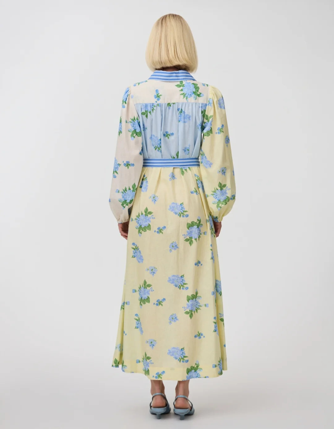Lucille Dress Whisper Multi