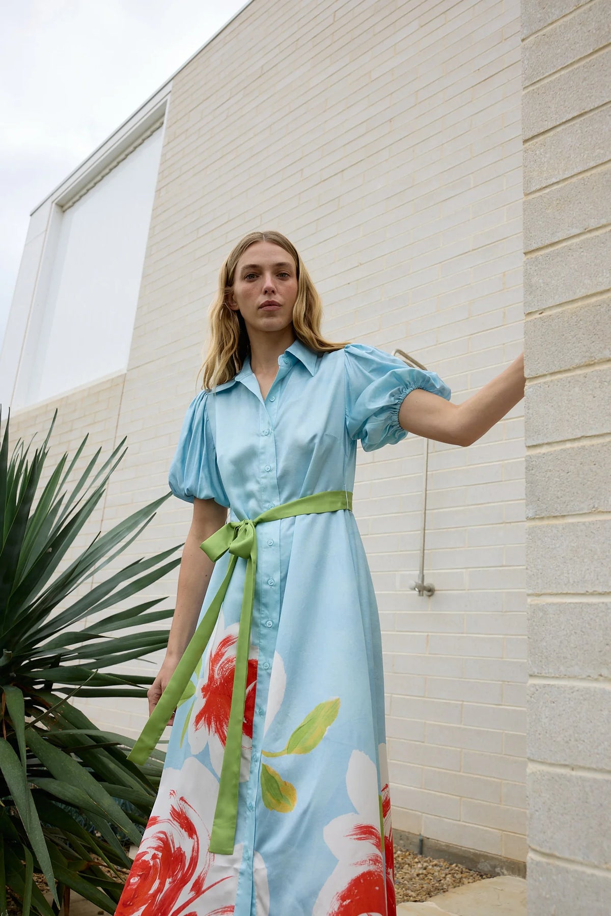Marley Dress Bluebell Rose